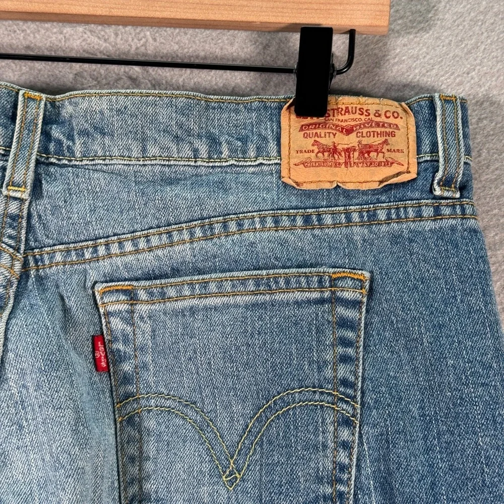 Vintage Levis 515 Bootcut Jeans Womens‎ 10M Blue Lightwash Denim Classic Comfort